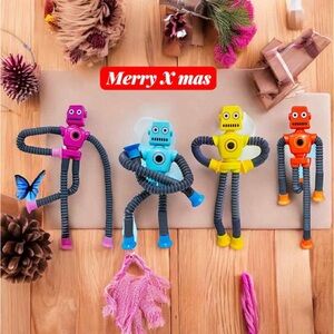 Colorful 4 Robot Kids Toy